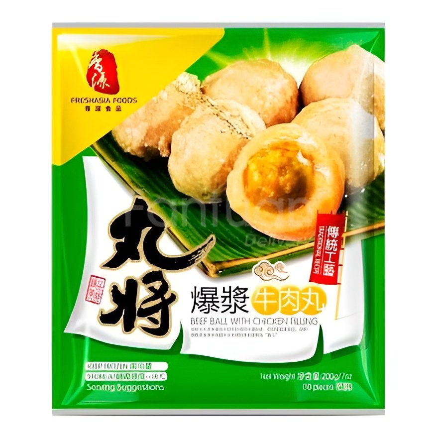 WJ Beef Balls with Chicken Filling (200g)