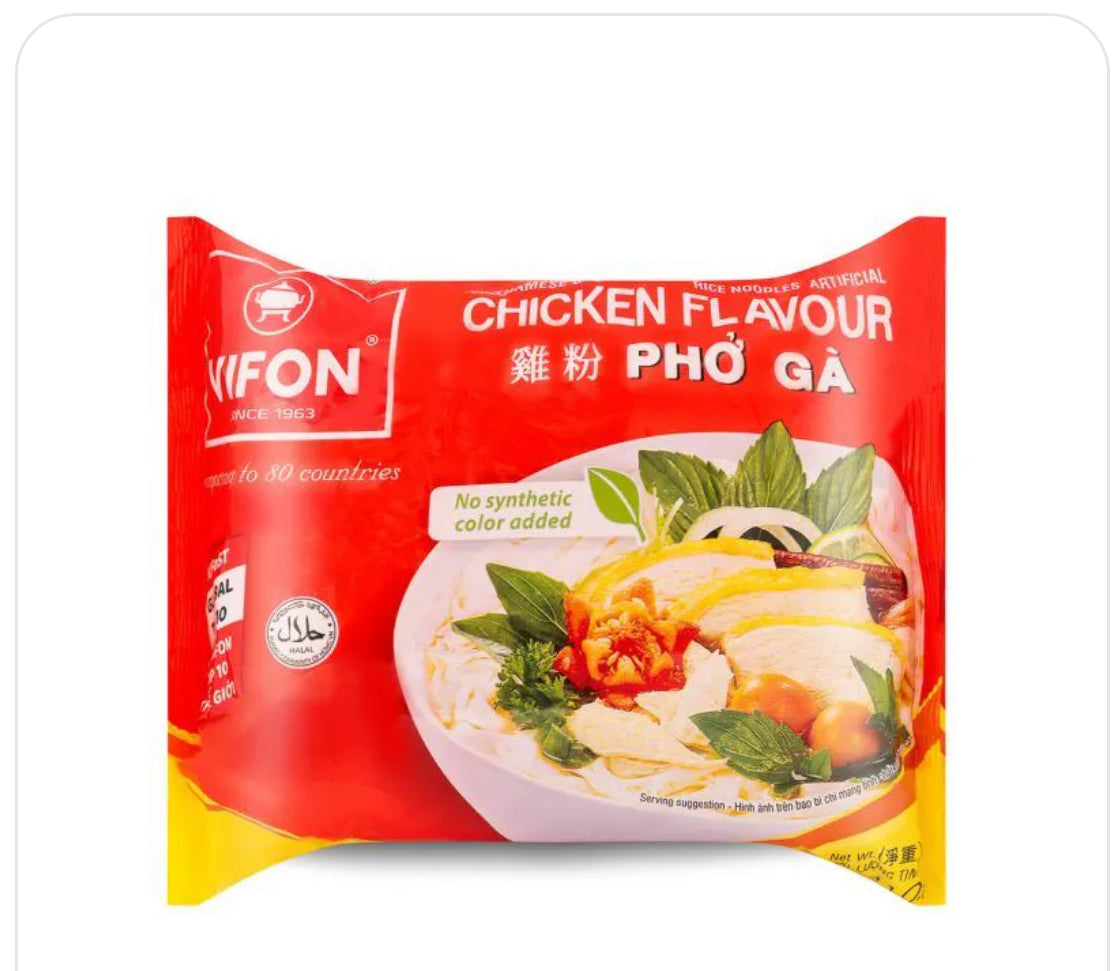 Vifon Instant Rice Noodle - Chicken  Vifon 越南雞肉河粉