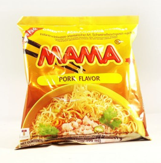 Mama Pork Flavour Noodles - 90g Packet