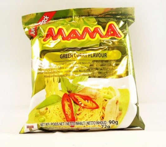 Mama Green Curry Noodles - 90g Packet